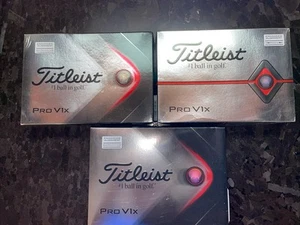 36 Used Titleist Pro V1x Golf Balls - With Alignment Marks- Very Nice Condition - Picture 1 of 4