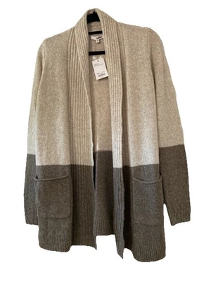 Женщин S Sonoma Khols открытый овсянка l/s свитер кардиган Shrug карманы новый с Ярлыками  - Изображение 1 из 4