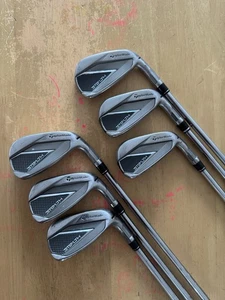 Juego de hierros de golf TaylorMade Stealth, 5-PW, KBS MAX 85 varilla de acero rígida flexible, bueno - Imagen 1 de 16