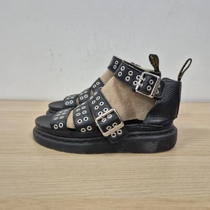 Dr. Martens Clarissa II Hardware Metallaugen Leder Gladiator klobige Sandalen UK 5 - Bild 1 von 6