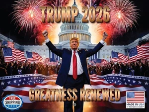 Greatness President Trump Calendar 2026 Wall Trump Parody | American Made In - Picture 1 of 5