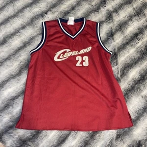 vintage reebok cleveland cavaliers youth jersey LeBron James size XL legit - Picture 1 of 8