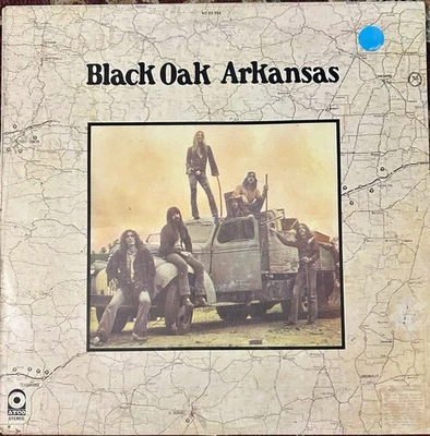Vintage Black Oak Arkansas Vinyl LP Debut Album ATCO SD 33-354 1971 Southern Roc Foto 1 de 2
