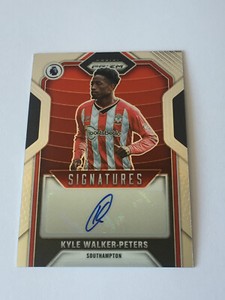 2021-22 Kyle Walker-Peters Autograph Panini Prizm Premier League Southampton