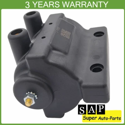 Ignition Coil 3 Ohm For Harley-Davidson Dyna Sportster 883 1200 Fatboy  DC6-1 - Image 1 of 4