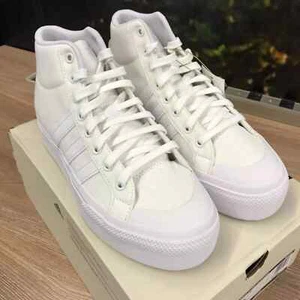 Adidas Bravada 2.0 Plateau Sneaker Damen Größe 9 Skateboarding IE2309 weiß - Bild 1 von 10
