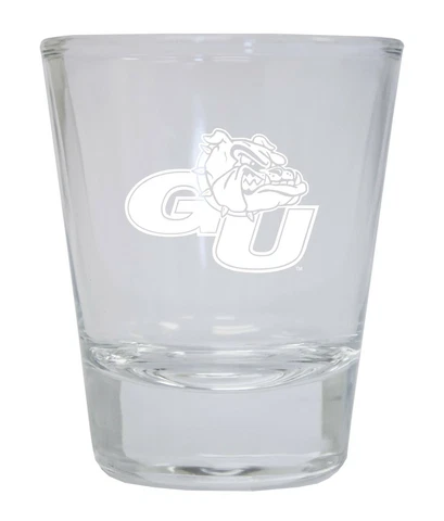 Gonzaga Bulldogs Etched Logo Round Shot Glass Set Cover