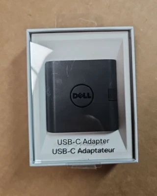 Dell USB-C 0JF19J Adapter to USB 3.0 HDMI VGA Ethernet DA200 Hub - Image 1 of 4