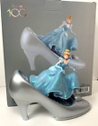 2023 Disney Showcase 100 Years Cinderella in Platinum Slipper Figurine 6013397