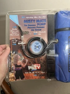 NEW Blue Misty Mate Pump Personal Portable Air Cooler w/ Belt Up To 44” Waist - Picture 1 of 2