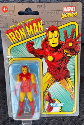 2021 Kenner MARVEL LEGENDS 3.75 IRON MAN (26) - Image 1 of 4