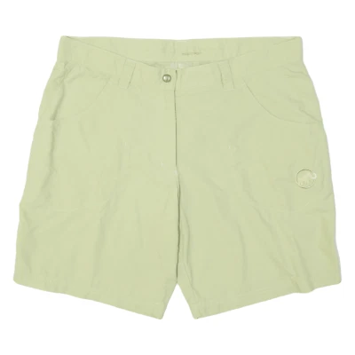 MAMMUT Womens Utility Shorts Green L W36 - Image 1 of 4