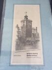 Signed H Roper Spencer Print of Pencil Drawing St Olaves Hart St S Pepys Church
