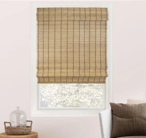 CHICOLOGY Blinds, Roman Home Bamboo Patio, Blinds & Shades, Window Shade - Picture 1 of 6