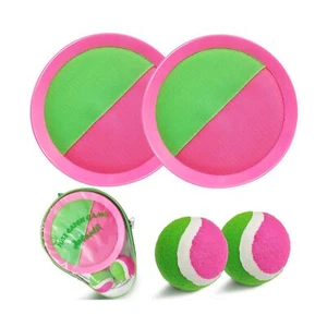 Ball Catch Set Game Toss Paddle - Beach Toys Back Yard Outdoor Games Lawn Bac... - Picture 1 of 6
