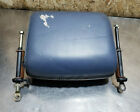 82-85 TOYOTA SUPRA CELICA HEAD REST SEAT TOP BUCKET LEFT OR RIGHT BLUE LEATHER