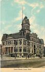 Lima Ohio ~ Allen County Court House ~ Second Empire Architecture ~ 1912 Postkarte