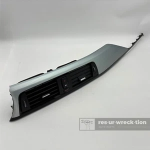 2012-2015 BMW 328i 320i F30 Center Dash Trim Panel With Air Vent OEM 9218552 - Picture 1 of 8