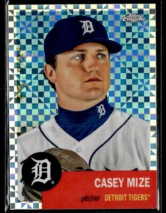2022 Topps Chrome Platinum Anniversary #340 Casey Mize X-Fractor Detroit Tigers - Picture 1 of 2