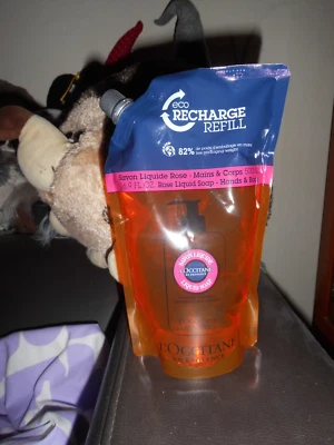 L'OCCITANE Shea Rose Hands & Body Liquid Soap 500ML Eco Refill New & Sealed 🌹🚿 - Image 1 of 2