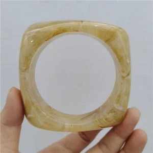 Elegantes und modernes Resin Armband, Boho Style.Beige - Bild 1 von 4