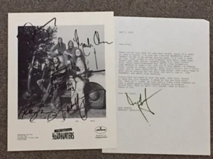 KENTUCKY HEADHUNTERS GRUPPE SIGNIERTES FOTO & GITARRIST GREG MARTIN BRIEF  - Bild 1 von 1