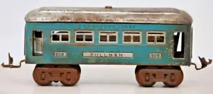 Vintage O Gauge # 609 Lionel Metal Pre War Pullman Train Car - Picture 1 of 5