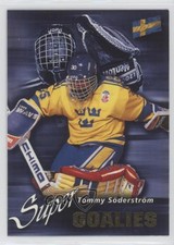 1996 Semic Wien Super Goalies Tommy Soderstrom #SG4