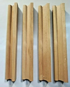4 Scrabble Tile Letter Holders Racks Trays Wooden Craft Replacement Part - Picture 1 of 3