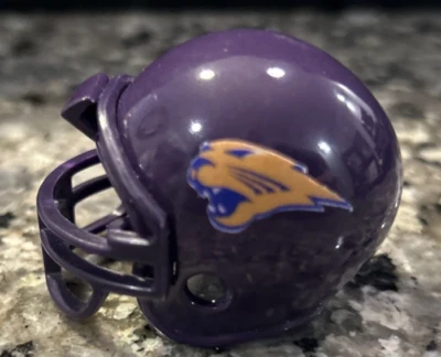 Northern Iowa Panthers Custom Mini Helmet Riddell Gumball 1 1/2” Traditional - Image 1 of 4