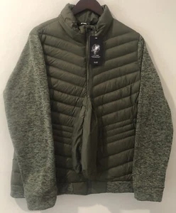 NWT Lands End Women's Packable Down Jacket 800 Fill Hyper Dry Green Sz XL W/pack - Picture 1 of 15