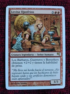 MTG LOVISA COLDEYES (Lovisa Ojosfríos) SPANISH GD VERY RARE Salvat-Hachette 2007 - Picture 1 of 6