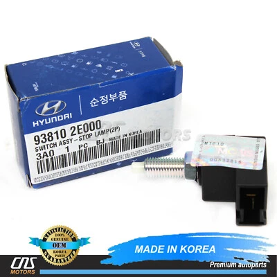 ⭐GENUINE⭐ Brake Stop Lamp Switch 2PIN for 1999-2014 Hyundai Kia 93810-2E000 - Image 1 of 4