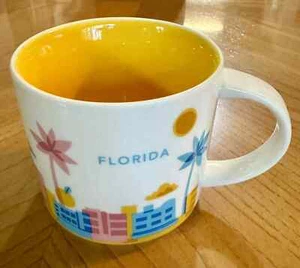 Starbucks Florida You Are Here Series Coffee Mug 2017 14oz - Picture 1 of 4