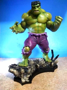 BOWEN DESIGNS MARVEL COMICS Bruce Banner Incredible Hulk Full Size Statue Retro - Picture 1 of 18