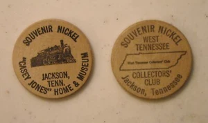 WEST TENNESSEE COLLECTORS CLUB ~ CONVENTION JACKSON ~ CASEY JONES ~ 1961 & 1962 - Picture 1 of 2