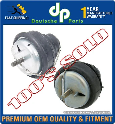 PAR 2 MONTAGENS DE MONTAGEM DE MOTOR VOLVO C70 S70 V70 850 V70XC 6801722 + 9434435 - Imagem 1 de 4