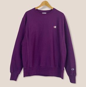 purple champion pullover