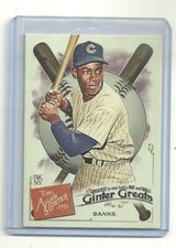 ERNIE BANKS INSERT CARD GG-2 GINTER GREATS 2019 ALLEN & GINTER