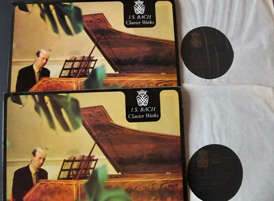 ORYX 1200/1201 BACH THE 6 PARTITAS FOR HARPSICHORD BWV 825-30 2-LP NM/NM- ADLAM  - Image 1 of 2