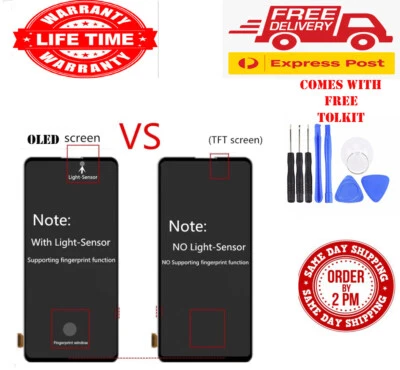 FOR XIAOMI Mi9T K20 PRO LCD AMOLED DISPLAY+TOUCH SCREEN GLASS DIGITIZER ORIGINAL - Image 1 of 2