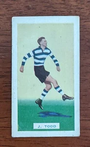 Hoadleys 1934 VFL Footballers card- Jocka Todd Geelong Football Club. - Picture 1 of 2