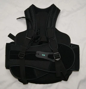 Coretech Rückenbandage mit Schultergurten schwarz S-4XL verstellbar 25"-68" SUP2054BLK - Bild 1 von 14