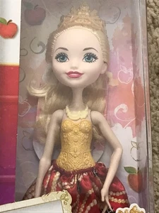 Ever After High Apple bambola bianca figlia di Biancaneve Mattel nuova con scatola 2015 - Foto 1 di 3