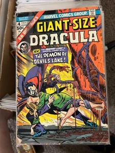 Giant Size Dracula #4 (1975 Marvel) - Picture 1 of 2