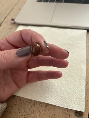 Pandora Murano Glas Charm – Braun – Original - Bild 1 von 3