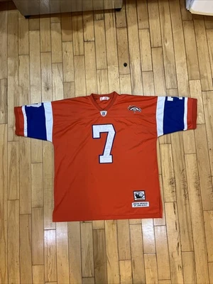 Camiseta deportiva Mitchell and Ness John Elway Denver Broncos #7 talla 56 retro Foto 1 de 4