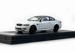 Modellino sportivo fine 1:64 bianco M3 E92 coupè metallo pressofuso auto collezione - Foto 1 di 8