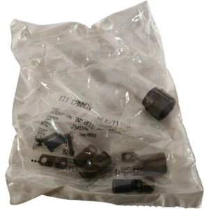 NEW ITT Cannon 057-3005-000 End Bell Assy Cable Clamp KPT00F-8 - Picture 1 of 5