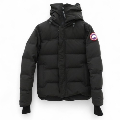 Piumino Canada Goose Macmillan nero uomo S u elegante cappotto caldo